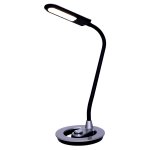 Настольная светодиодная лампа BL1392 SL+BK Gerhort