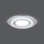 Светильник Gauss Backlight BL141 Кругл. Хром. Gu5.3, 3W, LED 3000K (BL141)