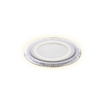 Светильник Gauss Bubbles круг 6+3W, 540lm 3000K 180-265V IP20 монтаж ?110 144*31мм 3 режима LED (BL316)
