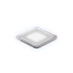 Светильник Gauss Bubbles кв3+3W, 350lm 4000K 180-265V IP20 монт ?80 103*103*31мм 3 реж LED (BL321)