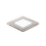 Светильник Gauss Bubbles кв6+3W, 540lm 4000K 180-265V IP20 монт ?110 143*143*31мм 3 реж LED (BL323)