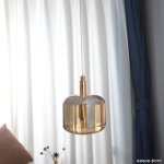 Светильник подвесной Crystallux BOX SP1 GOLD/AMBER BOX