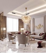 Люстра BRCH9192-80 antique brass