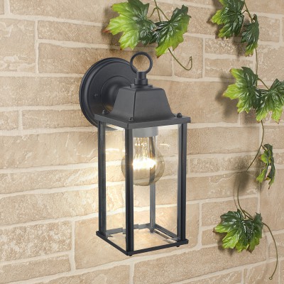 Brick черный уличный настенный светильник GL 1008D Elektrostandard Brick черный уличный настенный светильник GL 1008D Elektrostandard