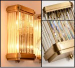 Настенный светильник Delight BRWL7031 antique gold