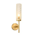 Настенный светильник BRWL7055 antique brass