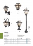Светильник уличный Arte lamp A1351AL-1BS Paris