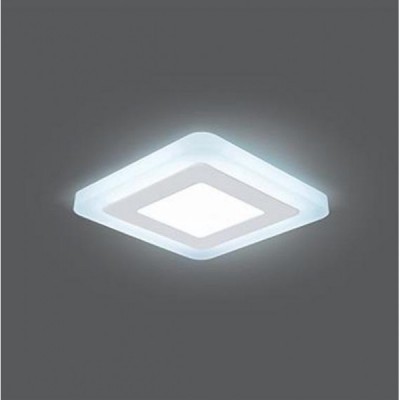

Светильник Gauss Backlight BL121 Квадрат. Акрил, 3+3W, LED 4000K, 105*105,