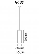 Подвесной светильник Boom A1 17