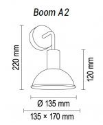 Настенный светильник Boom A2 28
