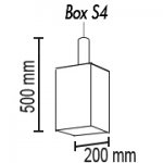 Подвесной светильник Box S4 10 01g