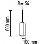 Подвесной светильник Box S6 12 01g