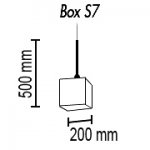 Подвесной светильник Box S7 12 01g