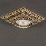 Светильник встраиваемый Reccagni Angelo SPOT 1083 BRONZO