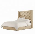 Дизайнерская кровать Melso MAK interior C-037 Бежевый