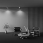 Потолочный светильник Maytoni C001CW-01W-1 Conik gyps