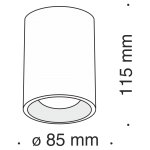 Потолочный светильник Maytoni C012CL-01B Alfa