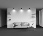 Светильник потолочный Maytoni C017CL-01B