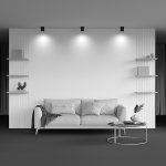 Светильник потолочный Maytoni C017CL-01B