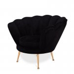 Кресло Delight C0206-1D black/gold