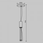 Универсальное крепление Maytoni C032C-04-MG-1 Zon
