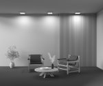 Потолочный светильник Maytoni C032CL-24W3K-SQ-W Zon