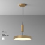 Потолочный светильник Maytoni C032CL-45W3K-RD-MG Zon