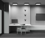 Потолочный светильник Maytoni C032CL-45W4K-SQ-B Zon