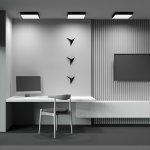 Потолочный светильник Maytoni C032CL-45W4K-SQ-B Zon