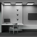 Потолочный светильник Maytoni C032CL-90W4K-SQ-B Zon