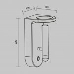 Настенный светильник бра Maytoni C034WL-L5W3K Synergy