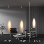 Потолочный светильник Technical C055CL-L12W4K-SS-W