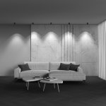 Потолочный светильник Maytoni C064CL-8W2.7K-RD-B Alfa LED