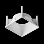 Корпус для накладного светильника аксессуар Maytoni C065-01W Alfa LED