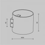 Бра Maytoni C066WL-01B Rond