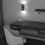 Настенный светильник (бра) Maytoni C069WL-02B Focus Design