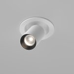 Встраиваемый светильник Maytoni C071CL-7W4K-WB FOCUS LED