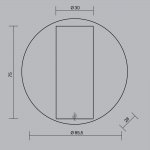 Настенный светильник бра Maytoni C079WL-L3B3K Twist