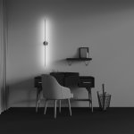 Настенный светильник (бра) Maytoni C084WL-L18BS2.7K-1