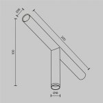 Светильник Technical C102CL-3W3-6K-B