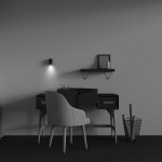 Настенный светильник бра Maytoni C106WL-01-GU10-B Calipso