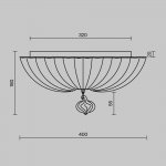 Люстра Maytoni C216-CL-03-N Sienna