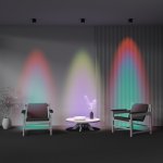 Потолочный светильник Maytoni C217CL-15W4K-B Lens