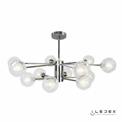 Потолочная люстра iLedex Modo C4458-12 Хром Потолочная люстра iLedex Modo C4458-12 Хром