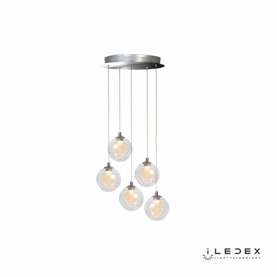 Подвесной светильник iLedex Epical C4492-5R Хром Подвесной светильник iLedex Epical C4492-5R Хром