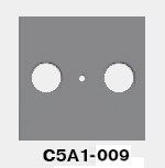 Гуси-Электрик С5А1-009 Накладка для ТВ розеток, цвет темно-серый