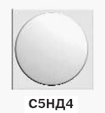 Гуси-Электрик С5НД4-001 Накладка сенсорного диммера С1Д4, цвет белый