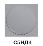 Гуси-Электрик С5НД4-004 Накладка сенсорного диммера С1Д4, цвет серебро