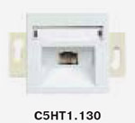 Гуси-Электрик С5НТ1.130-001 Механизм розетки телефонной RJ12, цвет белый
