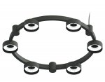 Корпус светильника Techno Ring подвесной для насадок D85 Ambrella C9232 C
